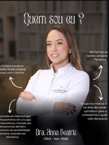 Publicação do Instagram apresentando Dra. Ana Beatriz
